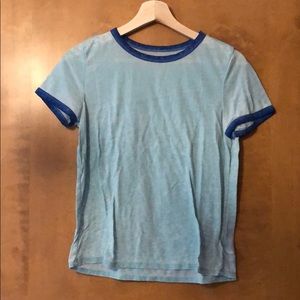 American Eagle Outfitters Crew Neck Ringer Tee